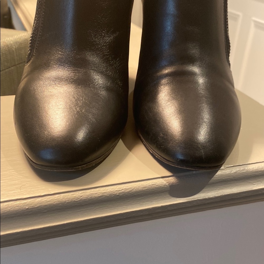 Chanel Black Leather Ankle Boots - Picture 11 of 17